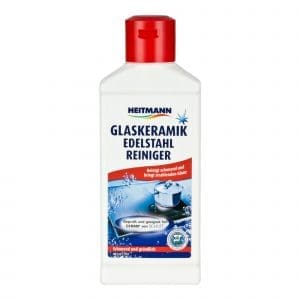 Solutie pentru curatat plite, ceramice si inox, Heitmann, 250 ml